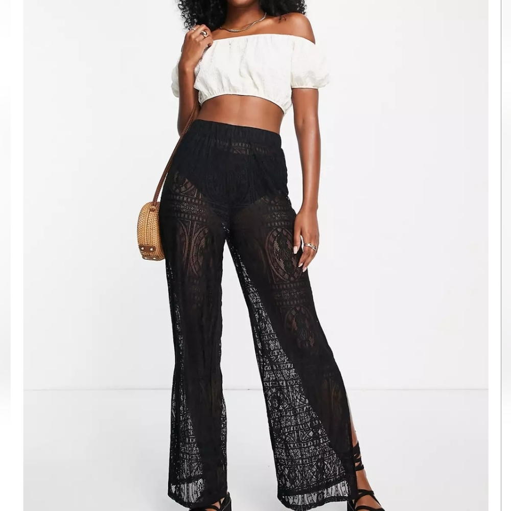 NWT ASOS | Crochet Beach Pants